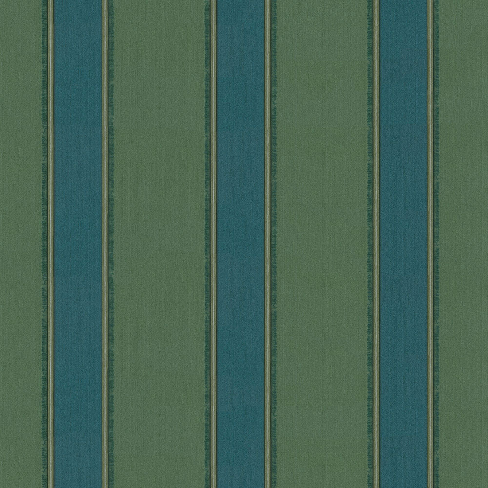 Zelená vliesová tapeta, Pruhy, 220912, Preloved, BN Walls