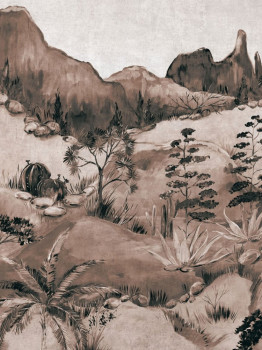 Vliesová obrazová tapeta 391566, Savanna, 225 x 300 cm, Terra, Eijffinger