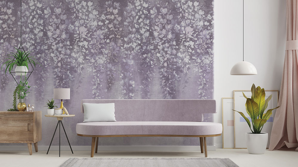 Vliesová obrazová tapeta, Listy, Z66895, 5,10 X 3 m, Satin Flowers, Zambaiti Parati