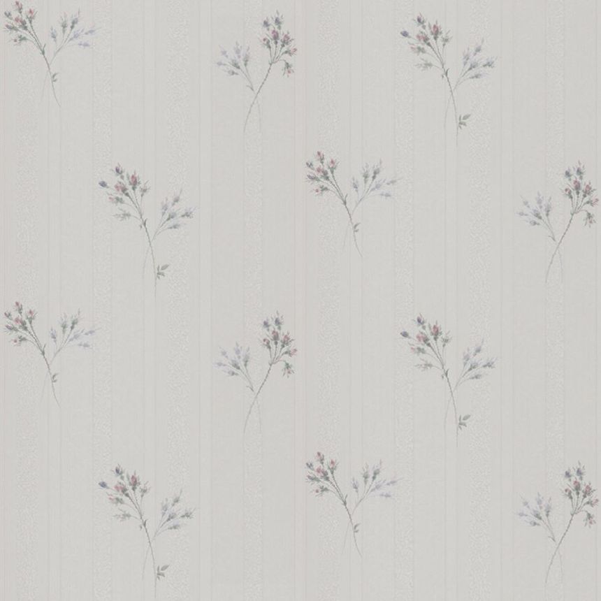 Béžová vliesová tapeta na zeď květiny, Z66863, Satin Flowers, Zambaiti Parati