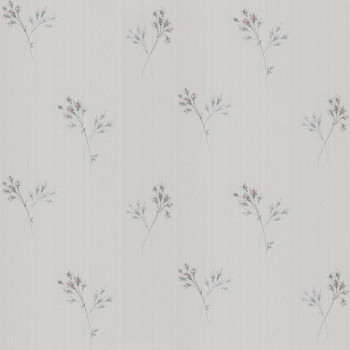 Béžová vliesová tapeta na zeď květiny, Z66863, Satin Flowers, Zambaiti Parati
