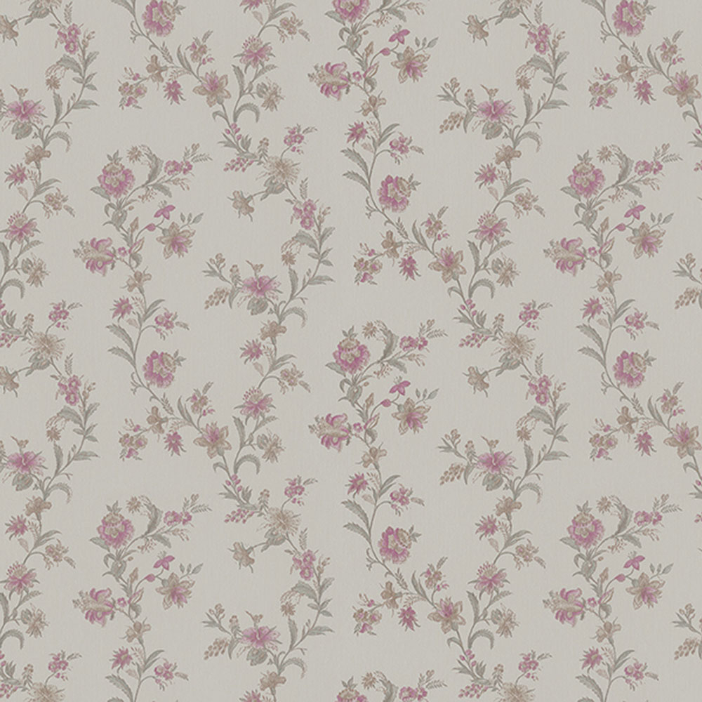 Béžová vliesová tapeta na zeď květiny, Z66853, Satin Flowers, Zambaiti Parati