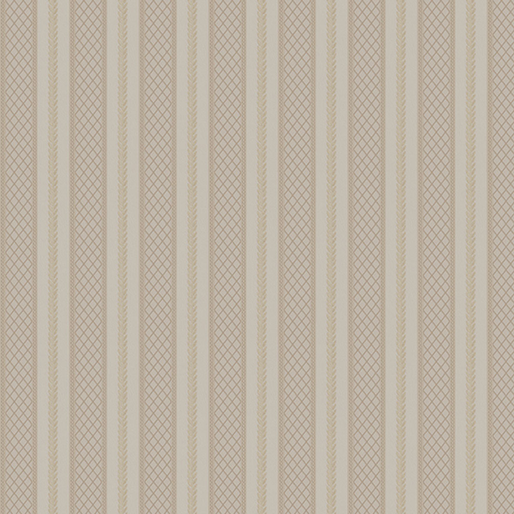 Béžová vliesová tapeta pruhy, Z66850, Satin Flowers, Zambaiti Parati