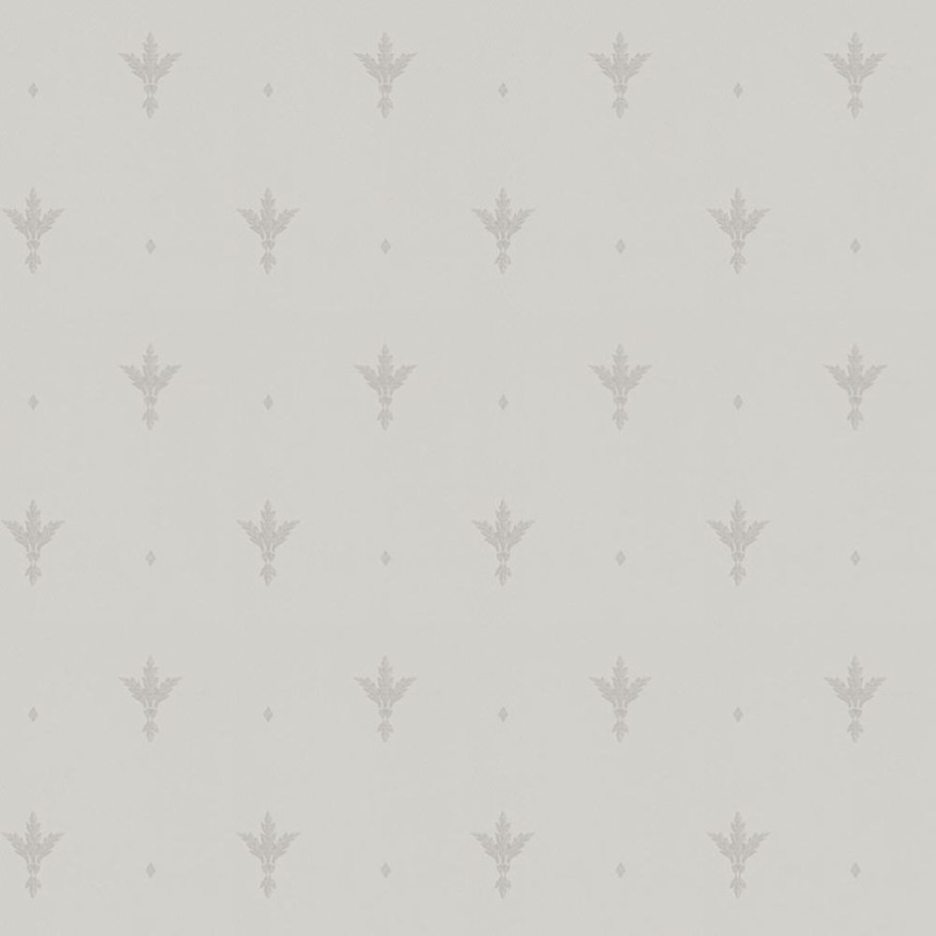 Bílá vliesová zámecká tapeta na zeď, Z66847, Satin Flowers, Zambaiti Parati