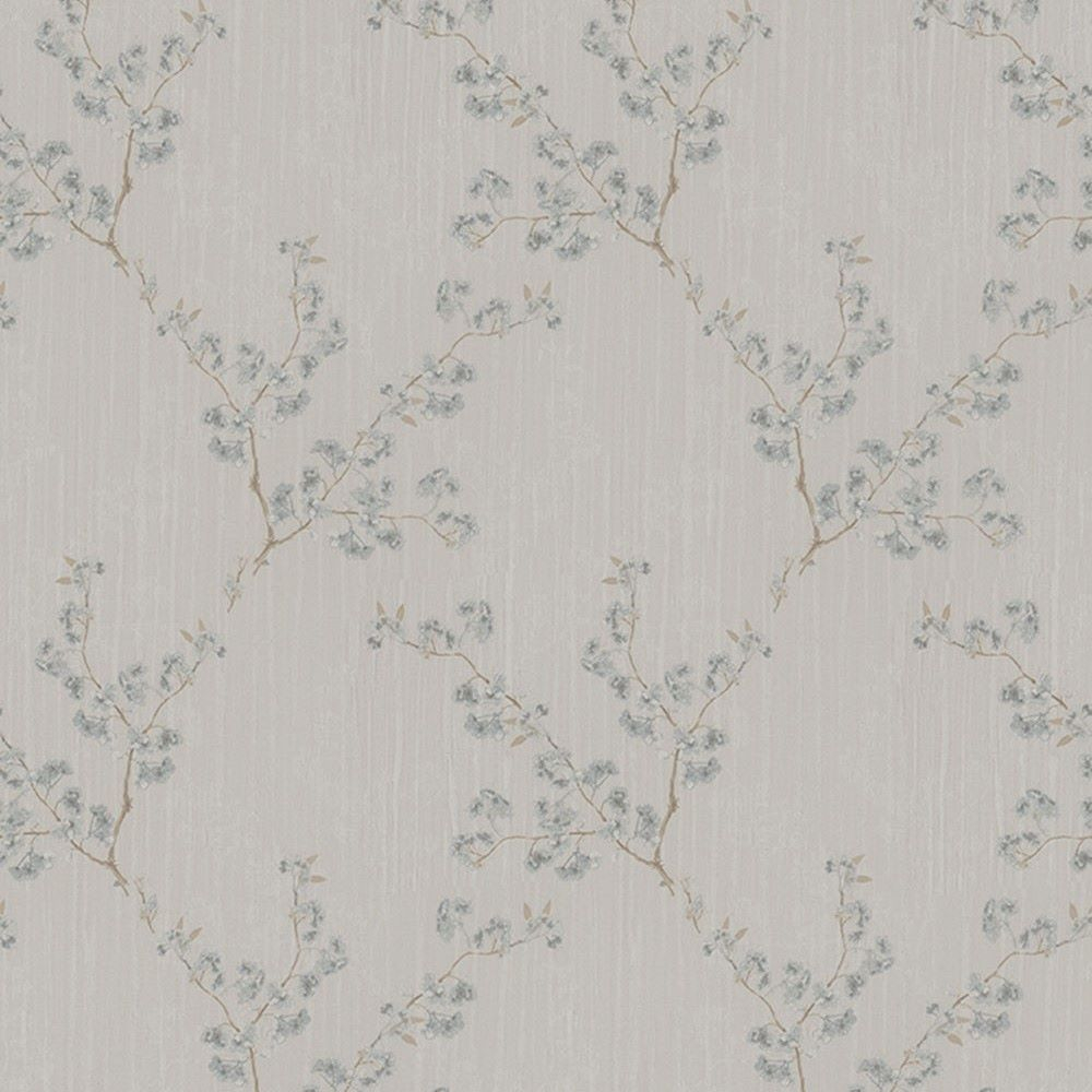 Béžová vliesová tapeta na zeď květiny, Z66829, Satin Flowers, Zambaiti Parati