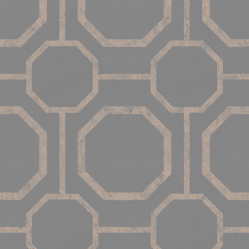 Luxusní geometrická vliesová tapeta 105773 Eternal, Graham&Brown