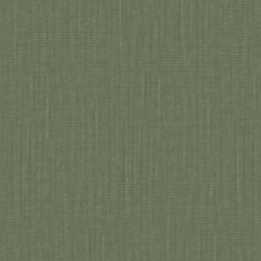 Zelená vliesová tapeta s tečkami, imitace látky 221224, The Marker, BN Walls