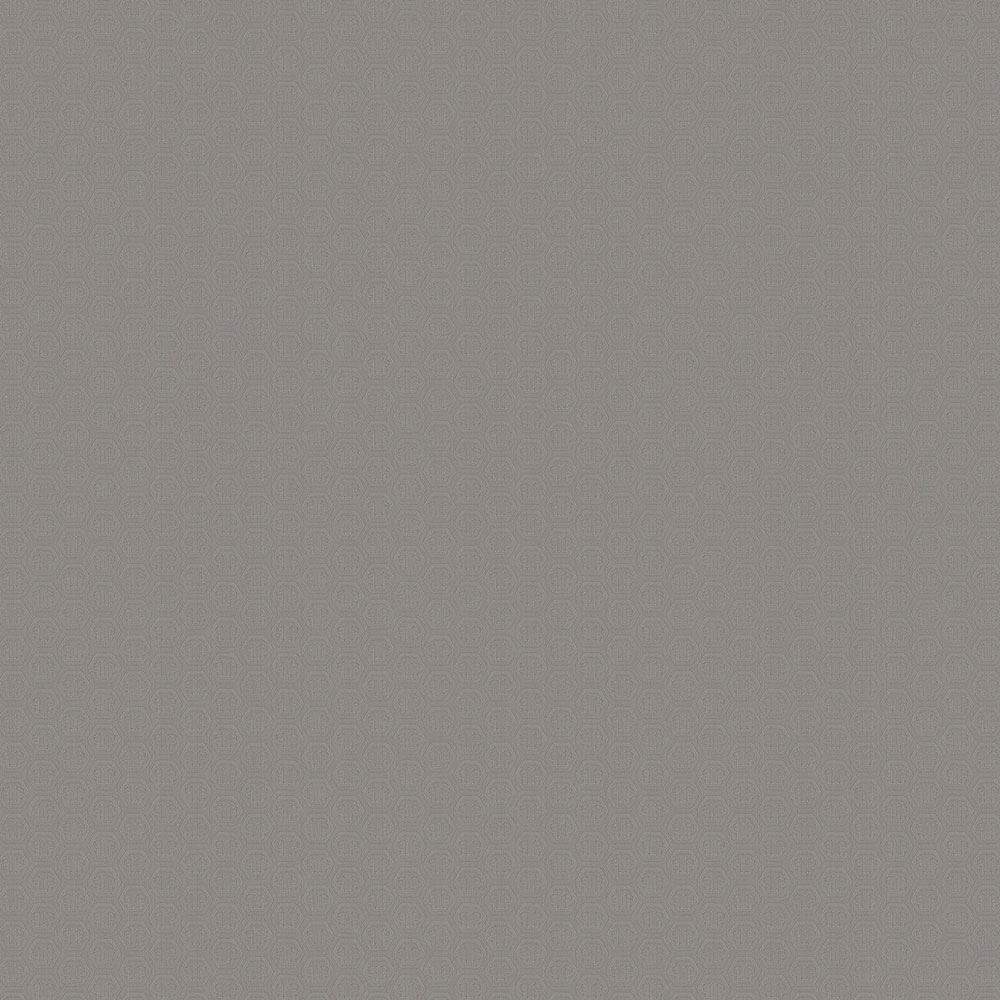 Šedá geometrická vliesová s vinylovým povrchem Z80060 Philipp Plein, Zambaiti Parati