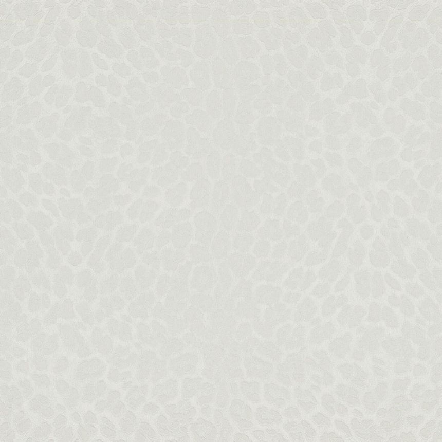 Bílá vliesová tapeta s vinylovým povrchem imitace gepardí kožešiny Z80041 Philipp Plein, Zambaiti Parati