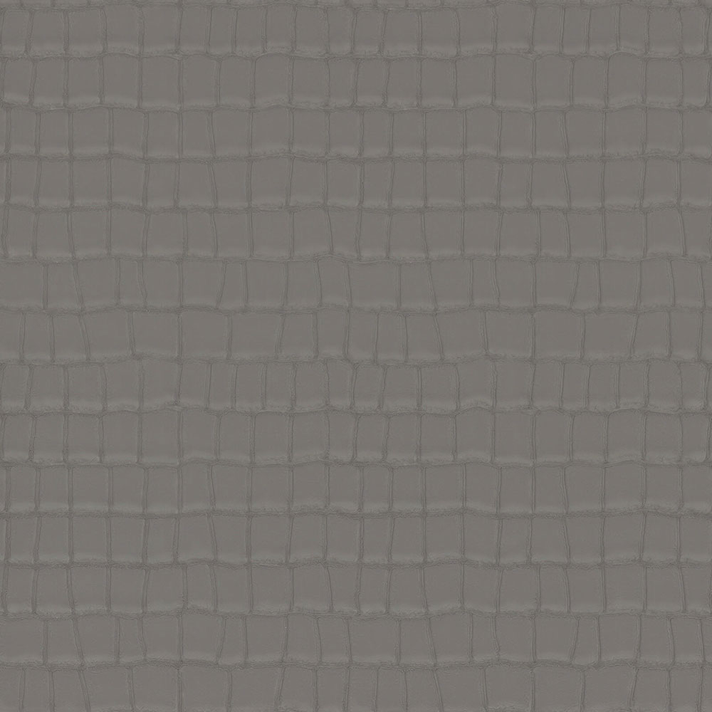 Šedá vliesová tapeta s vinylovým povrchem imitace kůže  Z80027 Philipp Plein, Zambaiti Parati