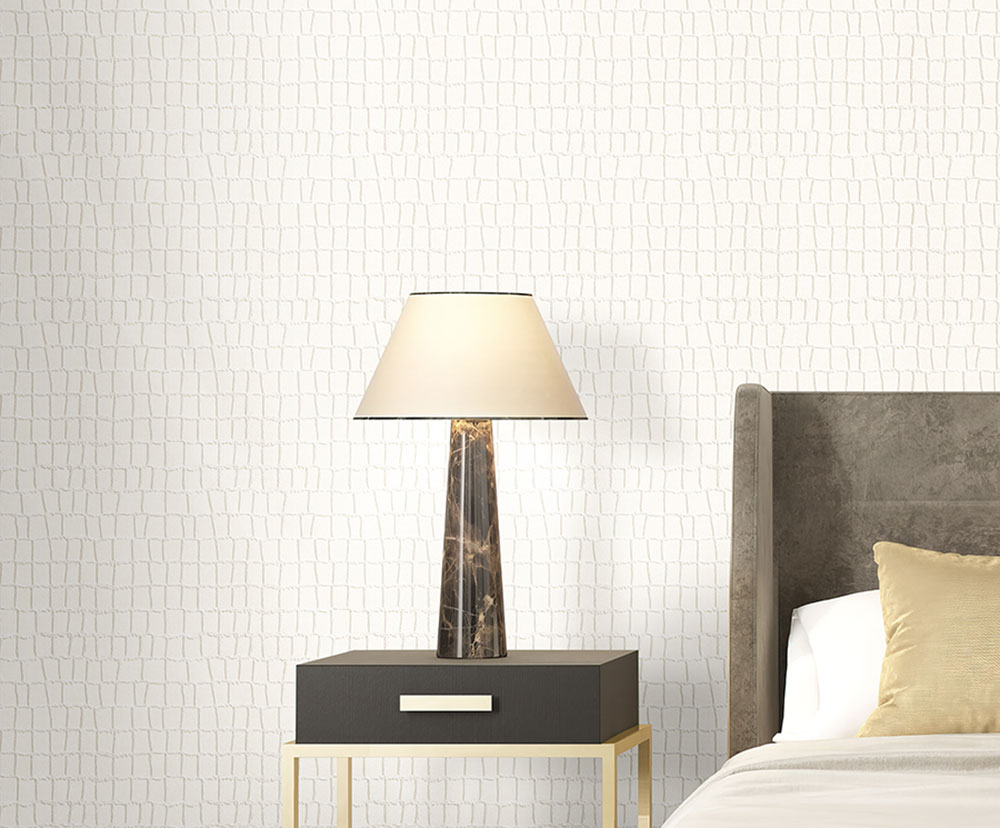 Šedá vliesová tapeta s vinylovým povrchem imitace kůže  Z80027 Philipp Plein, Zambaiti Parati