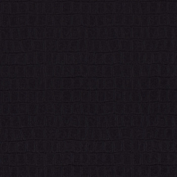 Černá vliesová tapeta s vinylovým povrchem imitace kůže  Z80025 Philipp Plein, Zambaiti Parati