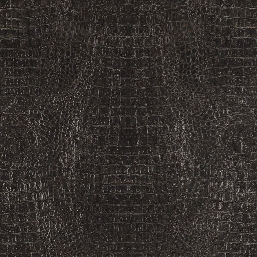 Černá vliesová tapeta imitace krokodýlí kůže 17950, Inspire, BN Walls