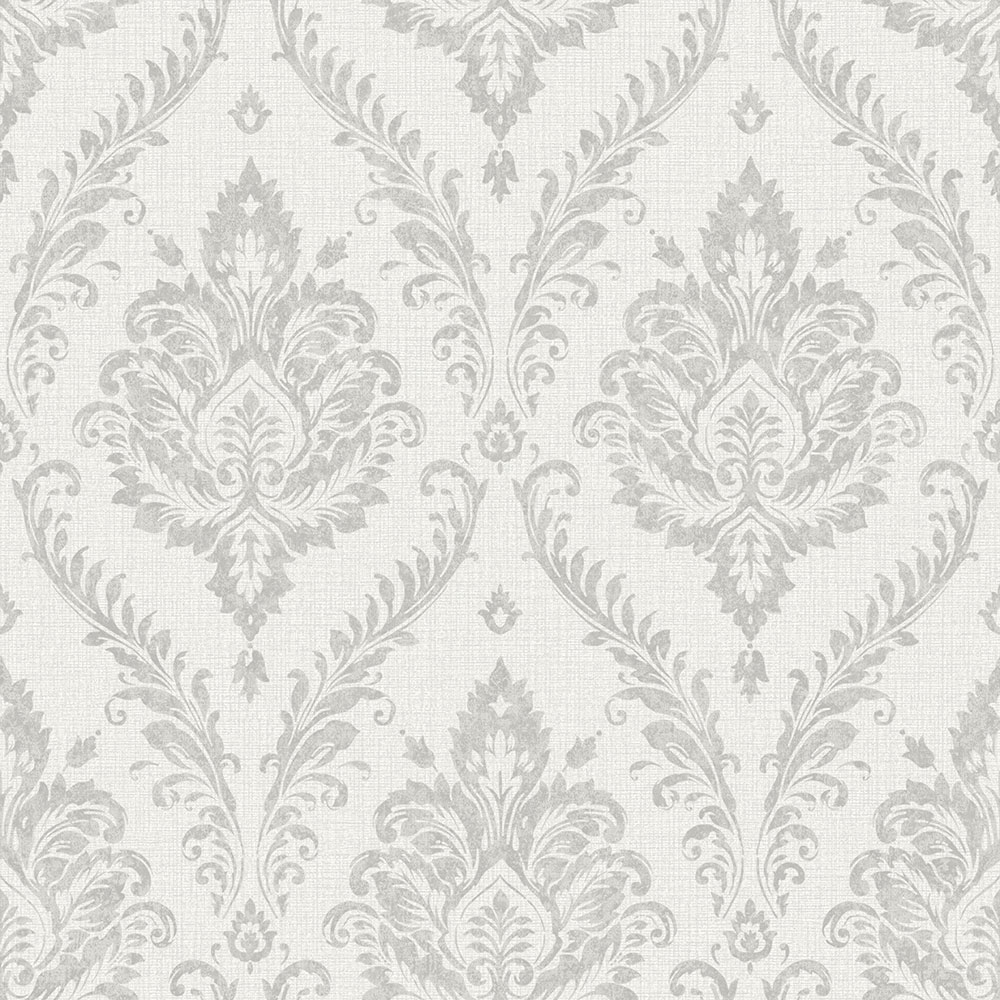 Šedá vliesová zámecká tapeta na zeď MN3206, Maison, Grandeco