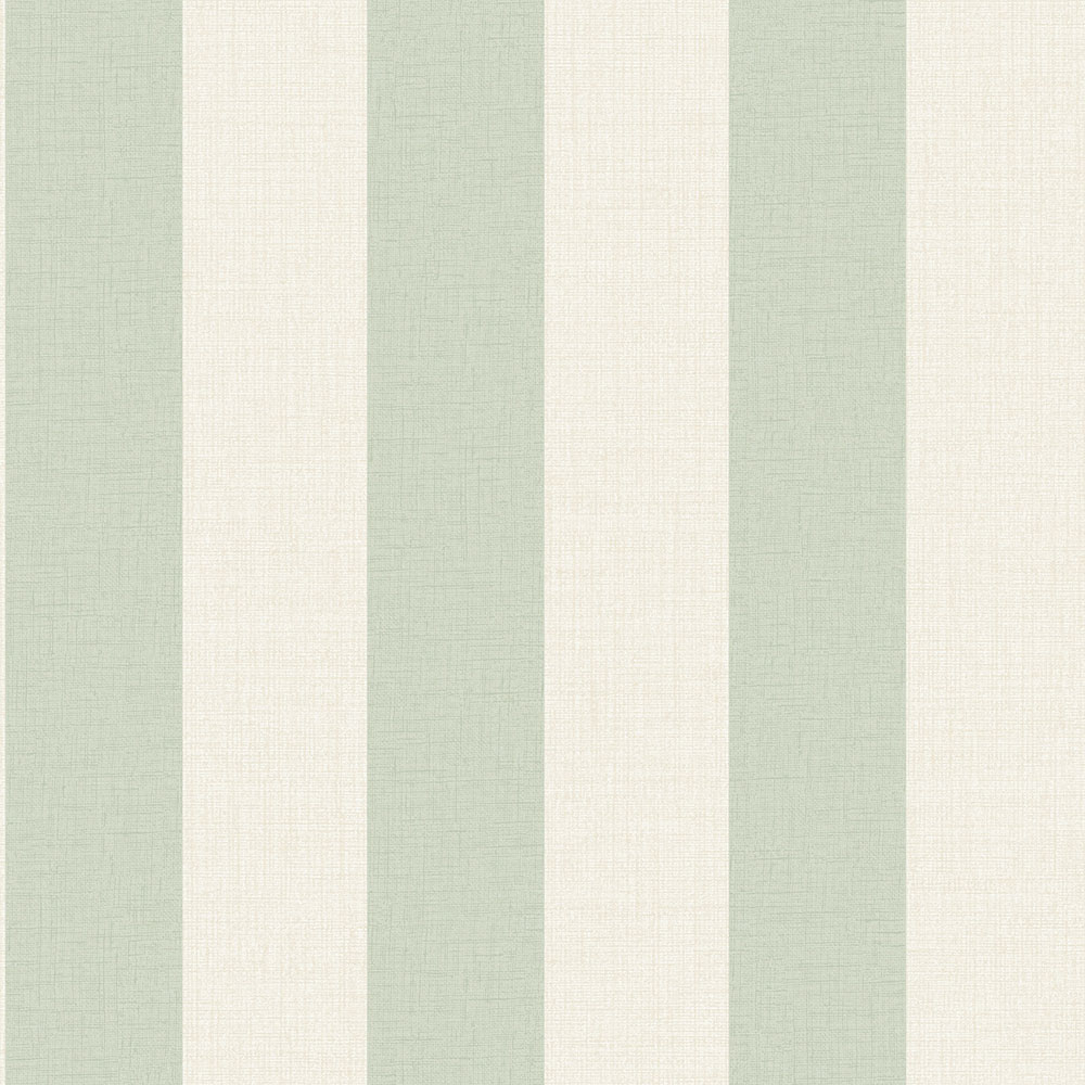 Zeleno-béžová vliesová tapeta pruhy MN4009, Maison, Grandeco