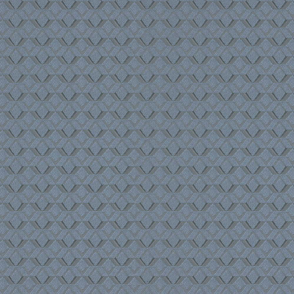 Luxusní modrá geometrická vliesová tapeta na zeď Z76046, Vision, Zambaiti Parati