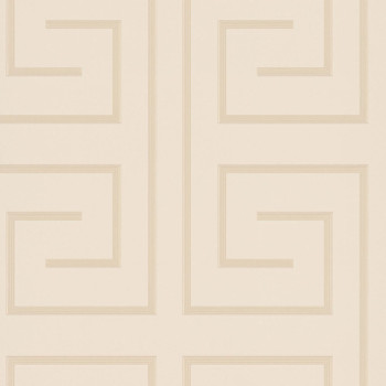 Luxusní béžová geometrická vliesová tapeta na zeď Z76032, Vision, Zambaiti Parati