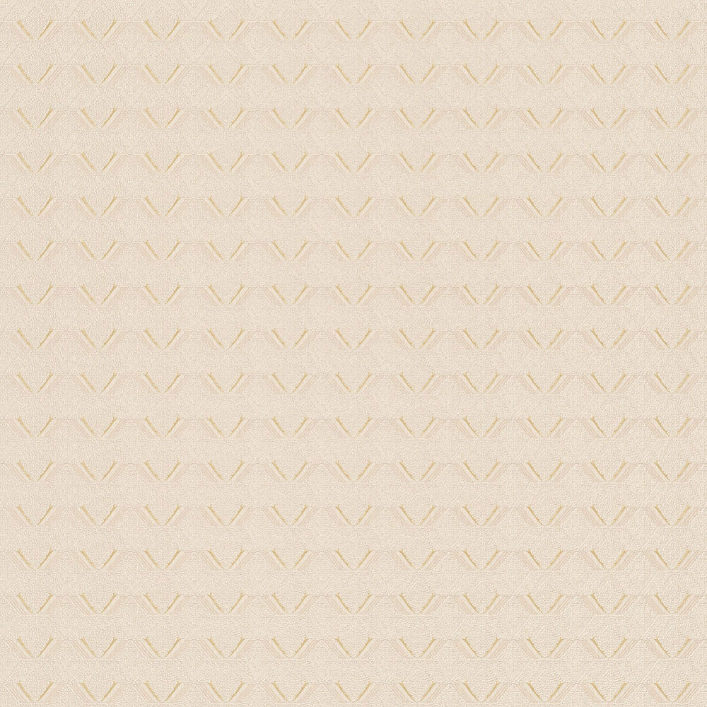 Luxusní béžová geometrická vliesová tapeta na zeď Z76029, Vision, Zambaiti Parati