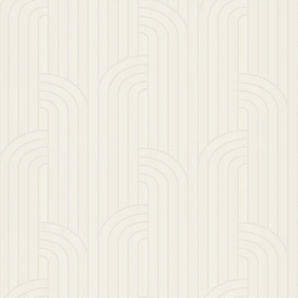 Luxusní krémová geometrická vliesová tapeta na zeď Z76024, Vision, Zambaiti Parati