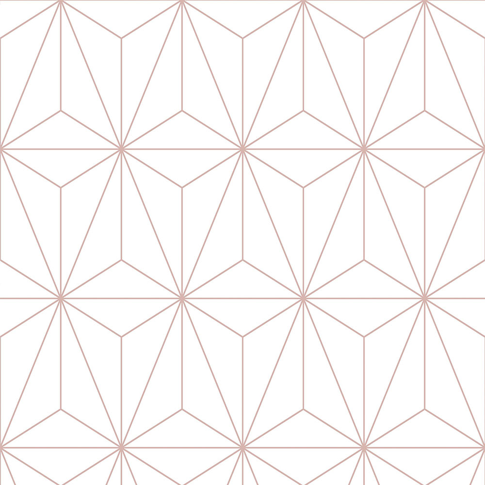 Bílá geometrická vliesová tapeta na zeď 104737, Formation, Graham & Brown