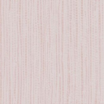 Růžová metalická vliesová tapeta na zeď, imitace bambusu 104729, Formation, Graham & Brown