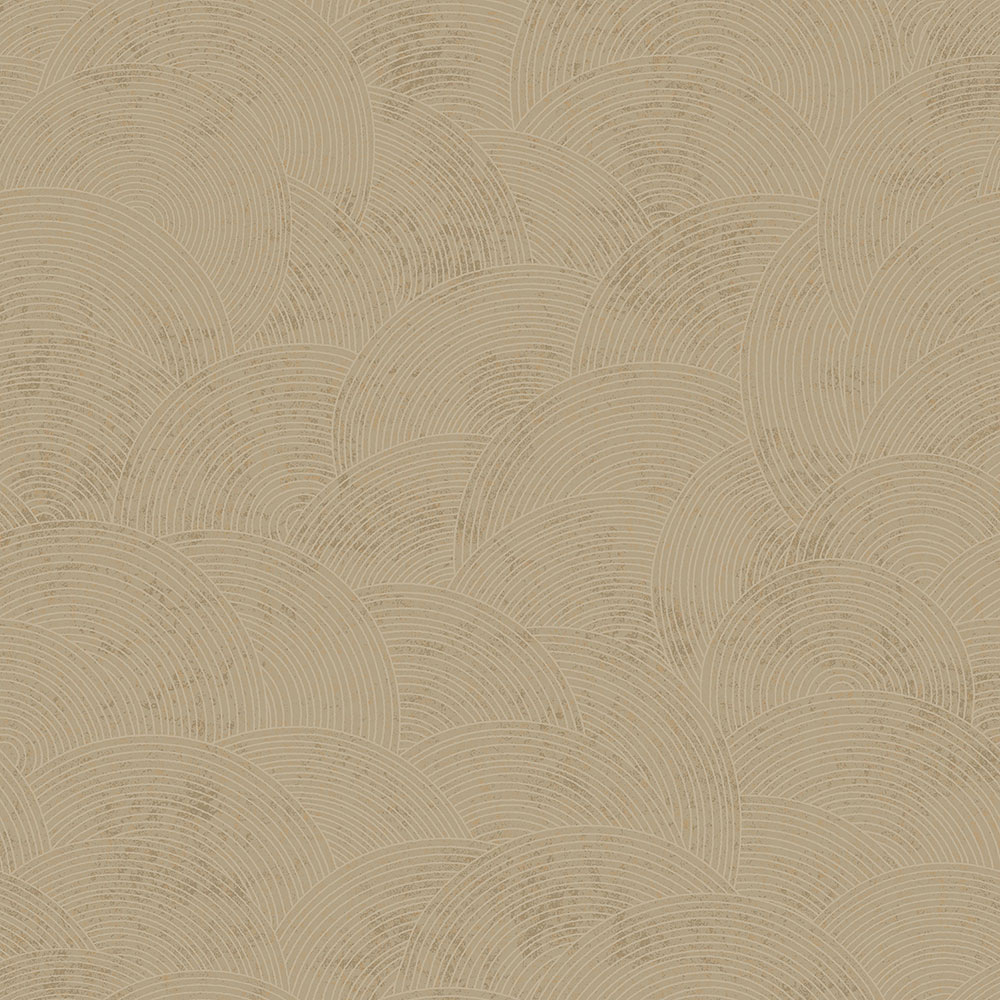 Luxusní béžovo-zlatá vliesová tapeta s obloučky WL220663, Wll-for 2, Vavex 