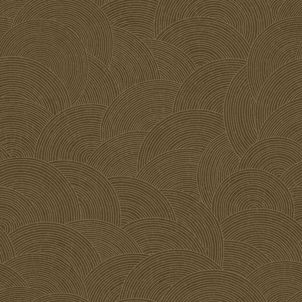 Luxusní hnědo-zlatá vliesová tapeta s obloučky WL220667, Wll-for 2, Vavex 