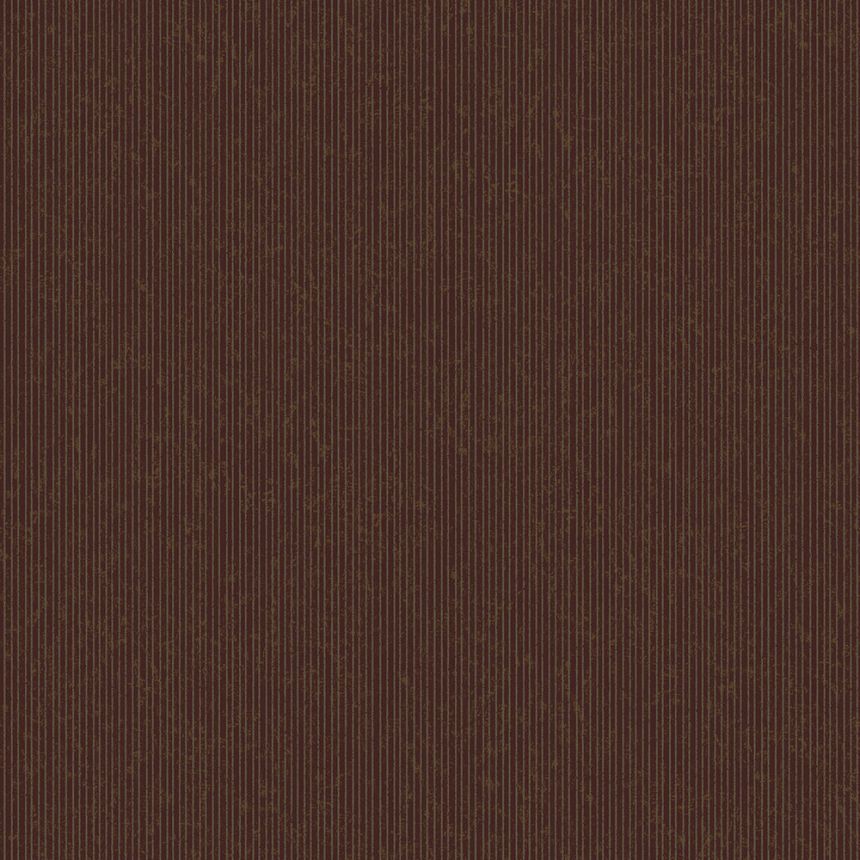 Luxusní vínově-zlatá proužková vliesová tapeta WL220585, Wll-for 2, Vavex 