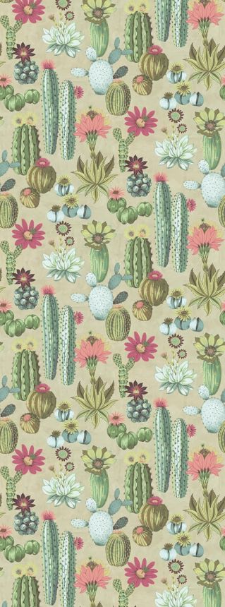 Obrazová tapeta vliesová Kaktusy 384605, 309101, 104 x 280 cm, Vivid, Wallpower, Eijffinger