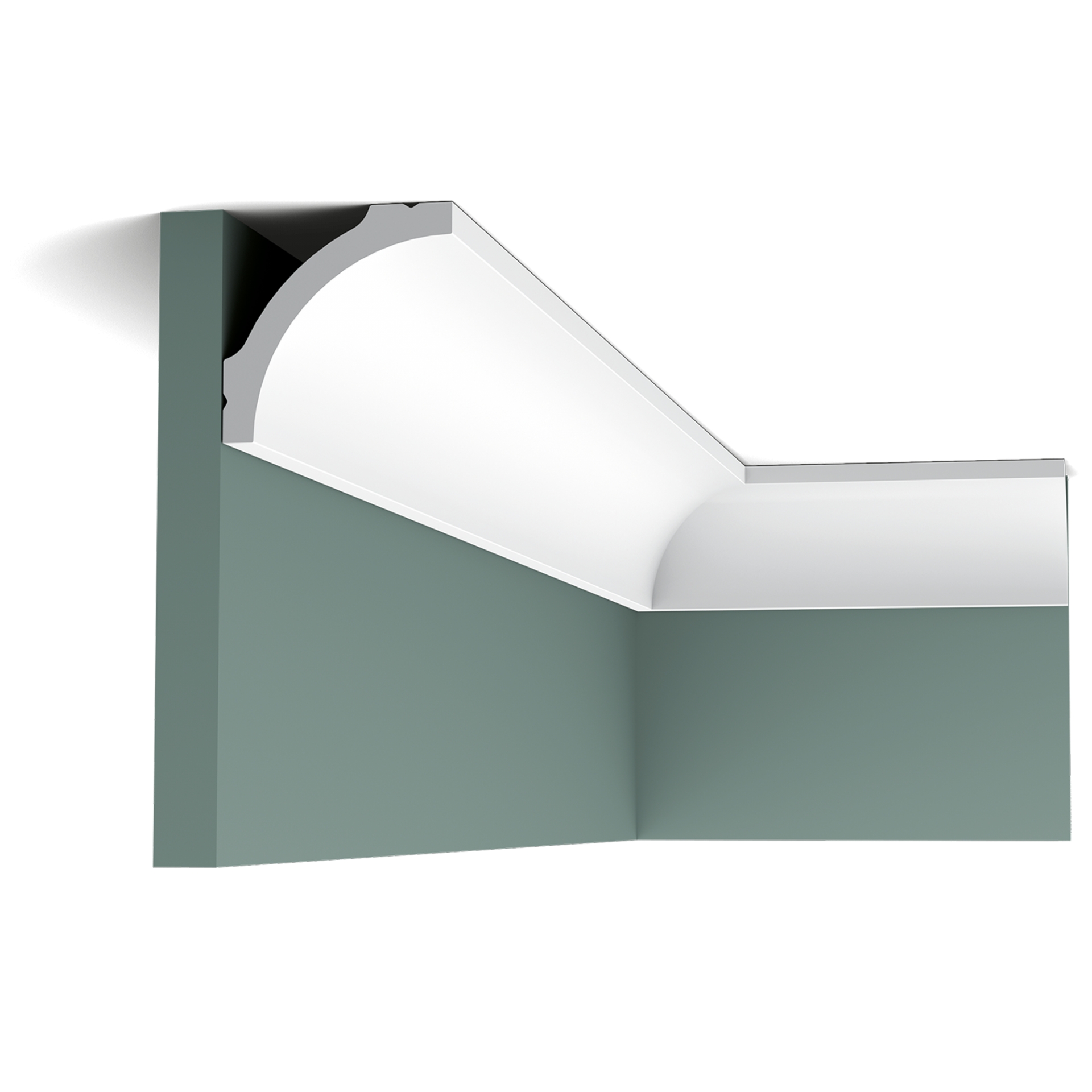 Stropní lišta 200 x 6,7x 6,7 cm CB522N, Durofoam, Orac Decor