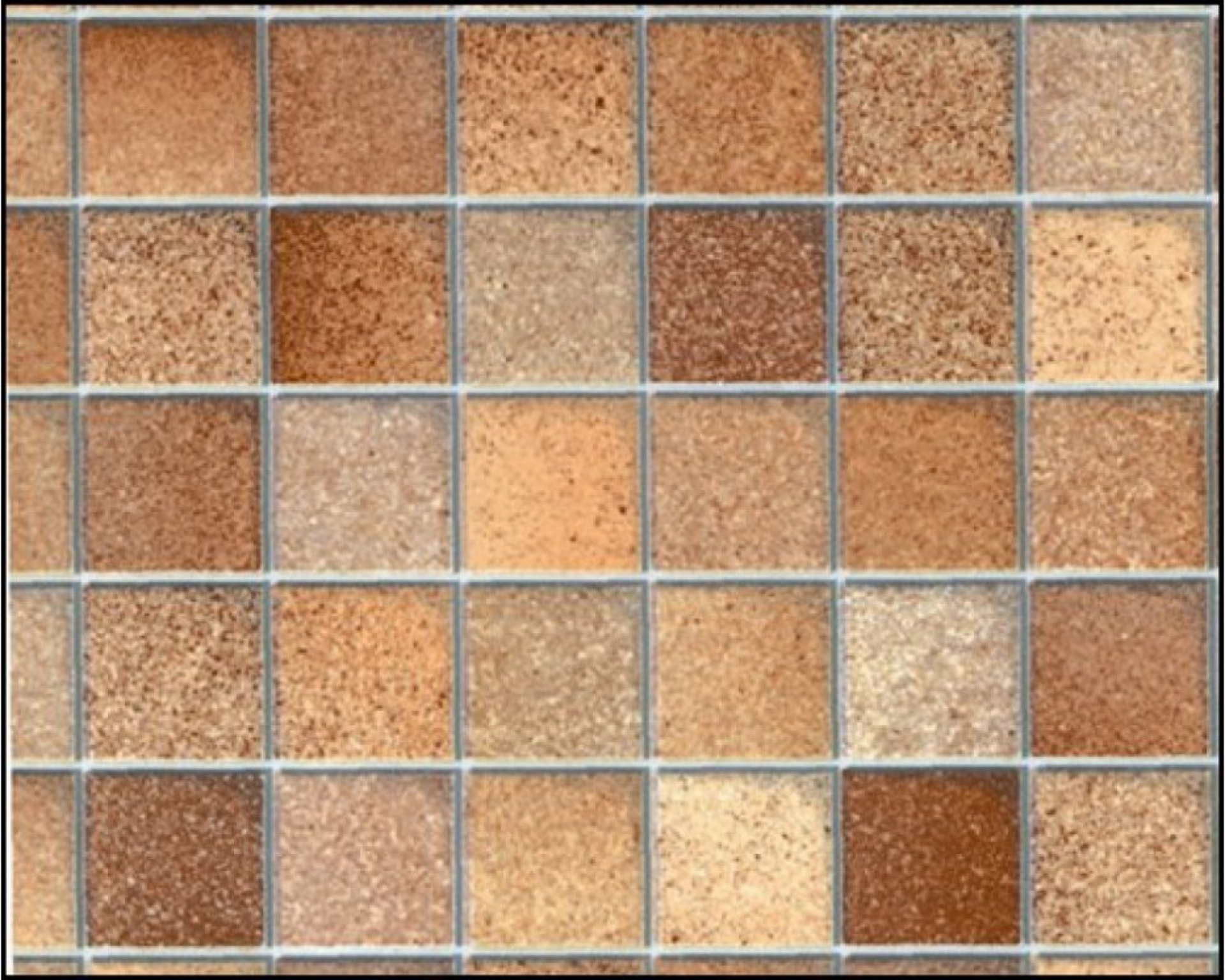 Samolepící fólie / samolepící tapeta Hnědá mozaika Gekkofix 11703, šíře 45cm