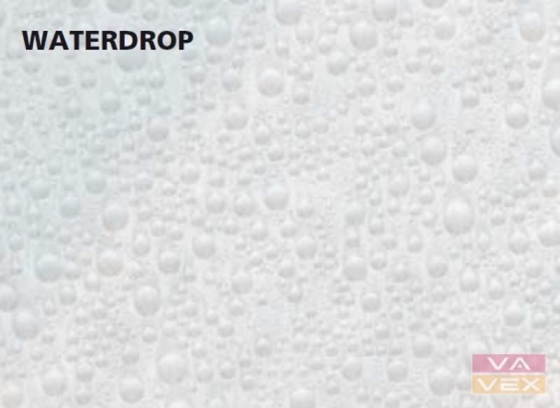 Samolepící fólie na sklo, Gekkofix 10286, Kapky vody transparent,  šíře 45cm