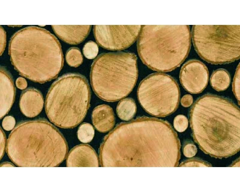 Fólie samolepící / samolepící tapeta Dřevo, dřevěná polena 11613, šíře 45cm, Gekkofix