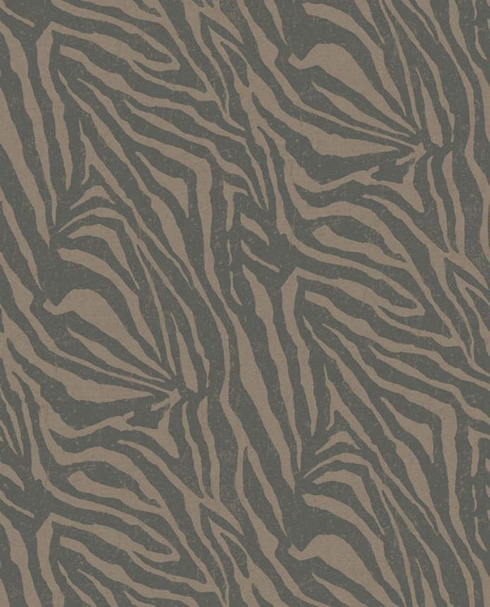 Vliesový tapetový panel Zebra Mocha 300603, 140 x 280 cm, Skin, Eijffinger