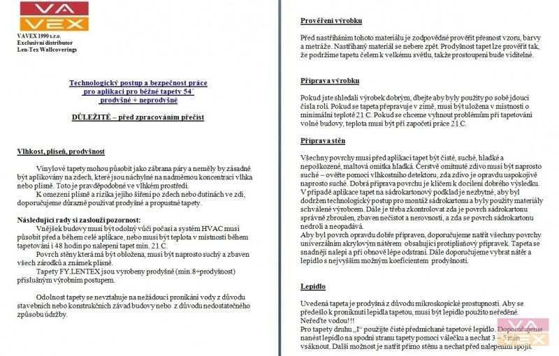 Tapeta pro komerční účely 9523, Avon Peacock, Len-Tex