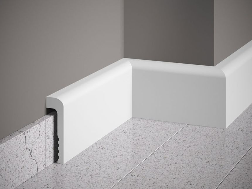 Podlahová lišta standardní MD005, 200 x 2,2 x 11 cm, Mardom