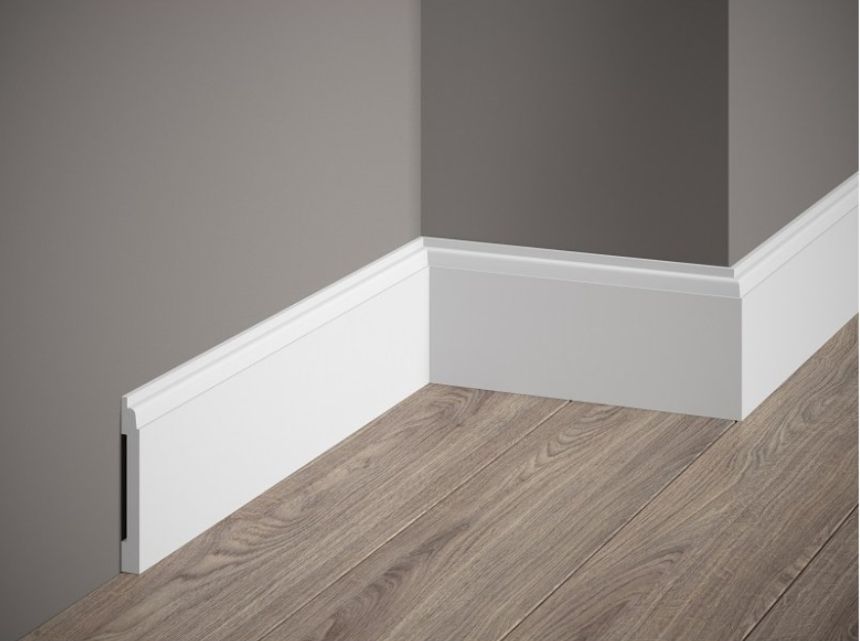 Podlahová lišta standardní MD258, 200 x 8,1 x 1 cm, Mardom