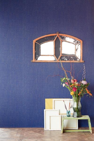 Modro-zlatá vliesová tapeta na zeď 358060, Masterpiece, Eijffinger