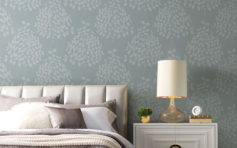 Obrázek - Design ložnic 2024: Trendy v tapetách a inspirace přírodou