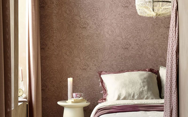 Obrázek - Design ložnic 2024: Trendy v tapetách a inspirace přírodou